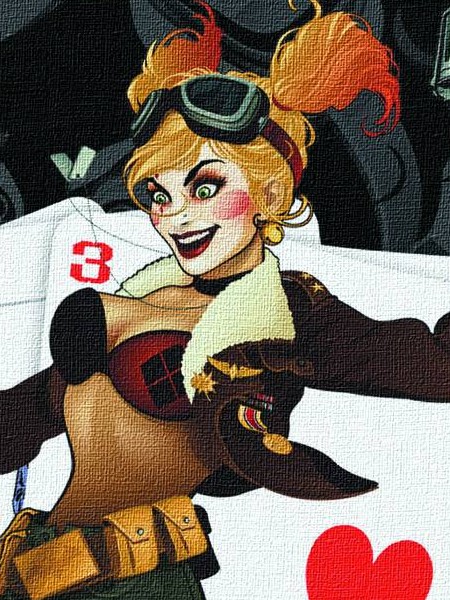 dc comics bombshells harley quinn